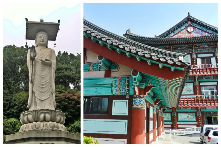 Templo Bongeunsa en Seúl, Corea del Sur