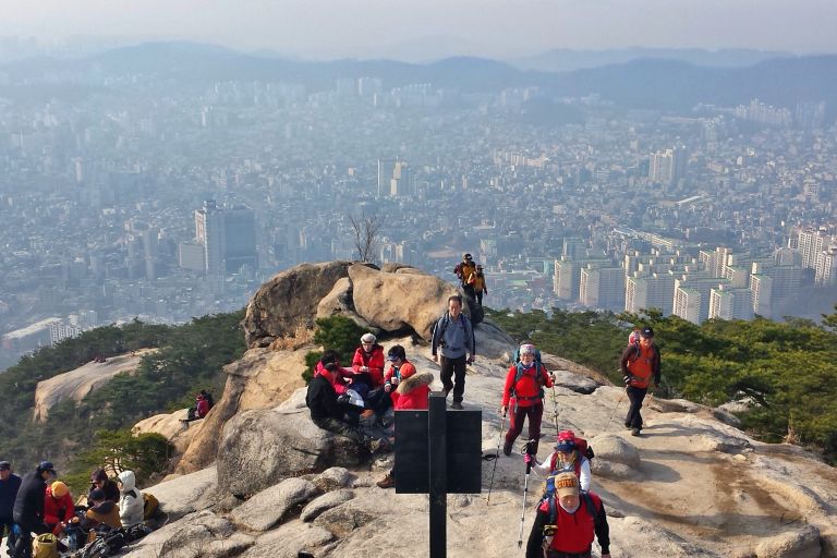 Parque Nacional Bukhansan en Seúl, Corea del Sur