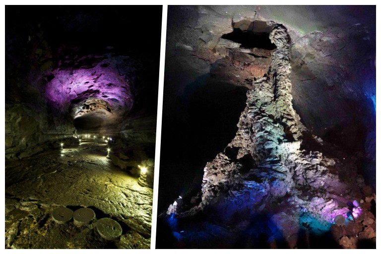 Cueva Manjanggul en Jeju, Corea del Sur