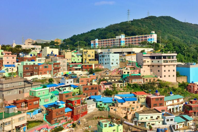Gamcheon Culture Village en Busan, Corea del Sur