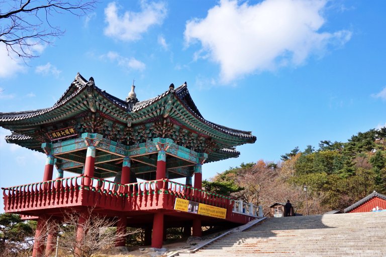 Templo Bulguksa en Gyeongju, Corea del Sur