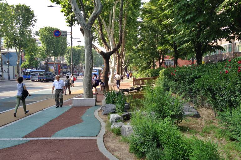 Calles de Seúl, Corea del Sur