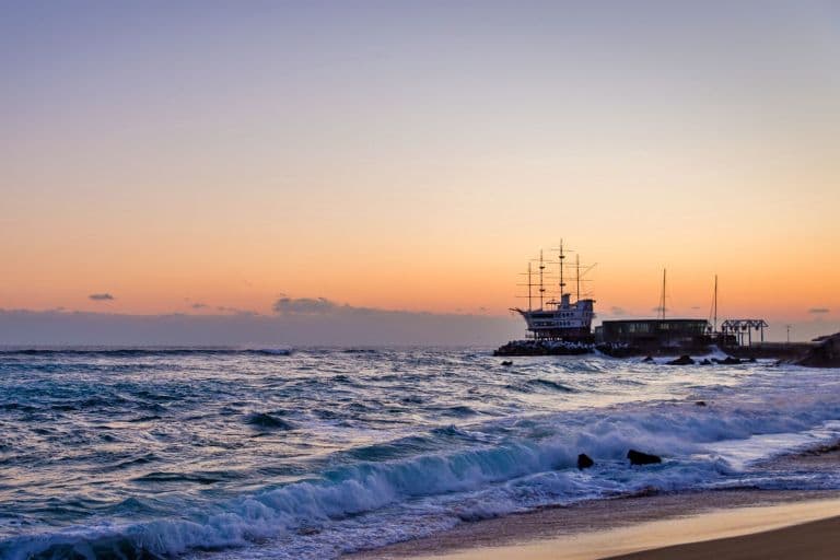 Ciudad de Gangneung en Corea del Sur