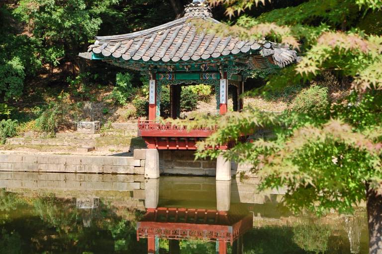 Palacio Changdeokgung en Seúl, Corea del Sur