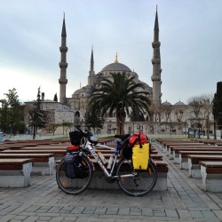 Bicicleta Asia en Estambul